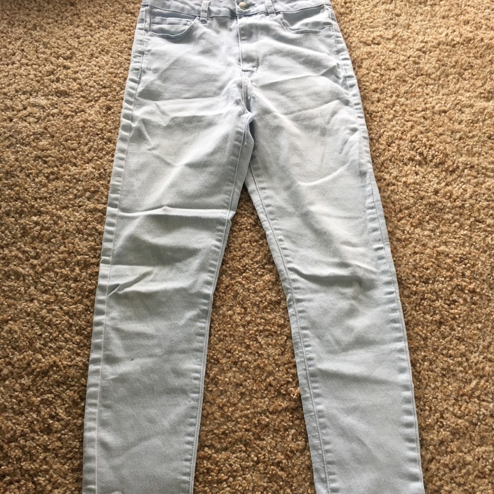 Forever 21 light blue jeans